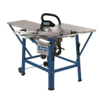 SCHEPPACH SCIE CIRCULAIRE SUR TABLE INCLINABLE 315 MM 2200 W 230 V TS310