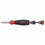 TOURNEVIS AVEC 8 EMBOUTS POCKETMAX® MAGNÉTIQUE WIHA
