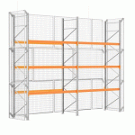 KIT 1 DÉPART +1 SUIVANT EASY-RACK XL 4000X2700MM-3 NIV C110 - MANORGA