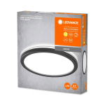LEDVANCE ORBIS ULTRA SLIM, NOIR, Ø 23,5 CM