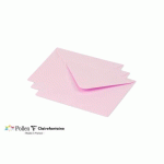 LOT DE 2 - PAQUET DE 20 ENVELOPPES POLLEN 125X138MM 120G/M² - ROSE DRAGÉE
