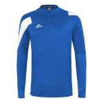 SWEAT 1/2 ZIP ACTION - ELDERA - ROYAL/BLANC