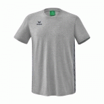 T-SHIRT ENFANT - ERIMA - ESSENTIAL TEAM GRIS CLAIR/CHINÉ