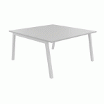 TABLE PARTAGE 140 X 143 CM GRIS / BLANC - BURONOMIC