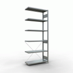 RAYONNAGE LÉGER SUIVANT EASY-FIX - SIMPLE FACE-2500X1000X400 - SCHULTE