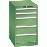 ARMOIRE VERT 411X572X700 AVEC 5 TIR. 75KG _ 78.420.030 - LISTA