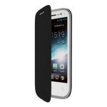 COQUE À RABAT WIKO CINK SLIM 2 NOIR - ACCESSOIRE TÉLÉPHONIE MOBILE