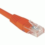 CORDON RJ45 CATÉGORIE 6 U/UTP ROUGE - 25 M - CUC