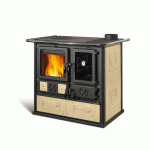 CUISINIÈRE À BOIS 8,2 KW-N - ROSA REVERSE 2.0 LIBERTY PANNA LA NORDICA EXTRAFLAME
