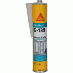 MASTIC-COLLE POLYURÉTHANE MULTI-USAGES À PRISE RAPIDE SIKAFLEX® G-139 - 300 ML - NOIR SIKA