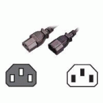 MCL SAMAR CÂBLE ÉLECTRIQUE MÂLE / FEMELLE NOIR - 2 M