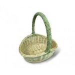 PANIERS OSIER : CORBEILLE À FRUIT  12 CM OSIER- POELET (VENDU À L'UNITÉ)