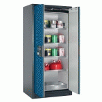 ARMOIRE SÉCURITÉ Q-PEGASUS-90 Q90.195.090.WDAC GRIS/BLEU - ASECOS