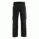 PANTALON DE TRAVAIL SERVICES STRETCH NOIR/GRIS FONCÉ TAILLE 60C - BLAKLADER