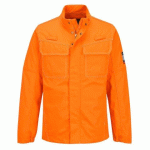 PORTWEST FR749 VESTE DE TRAVAIL FR BIZFLAME WORK CL2 ORANGE - TAILLE S