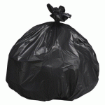 SAC POUBELLE 50 LITRES ÉCONOMIQUE GRIS - 500 SACS