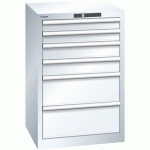 ARMOIRE BLANC PUR 564X572X850 AVEC 6 TIR. 75KG _ 14.258.110 - LISTA