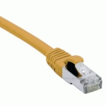 CORDON RJ45 CATÉGORIE 6A F/UTP LSOH SNAGLESS ORANGE - 10 M