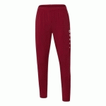 PANTALON D'ENTRAÎNEMENT DE FOOT FEMME - JAKO - PREMIUM ROUGE BORDEAUX