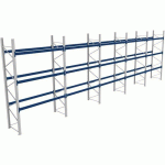 RACK 1 DÉPART + 4 SUIVANTS LXLXH 2700X14300X4500 1000KG 2 NIV - BITO