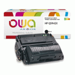 TONER REMANUFACTURÉ OWA - TRÈS TRÈS HAUTE CAPACITÉ - NOIR - POUR HP Q5942X - TONER COMPATIBLE