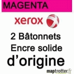 XEROX - 108R00932 - ENCRE SOLIDE - MAGENTA - PRODUIT D'ORIGINE - 2 BÂTONNETS - 4 400 PAGES