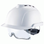 CASQUE DE SÉCURITÉ V-GARD® 930 VENTILÉ AVEC SURLUNETTES INTÉGRÉES BLANC MSA