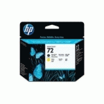 HP - 72 - C9384A - TÊTE D'IMPRESSION - NOIR MAT, JAUNE - PRODUIT D'ORIGINE