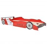 LIT VOITURE DE COURSE POUR ENFANTS 90 X 200 CM ROUGE - VIDAXL