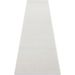 TAPIS, TAPIS DE COULOIR TIMO 6272 SIZAL EXTÉRIEUR BLANC WHITE 70X200 CM