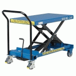 TABLE ELEVATRICE FORCE 500KG SIMPLE CISEAUX+ CHASSE PIEDS - ADVANCED HANDLING