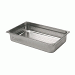 BAC GASTRO INOX 1/1 PERFORÉ - H 20 MM