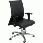 CHAISE ALBACETE CUIR AVEC ROULETTES