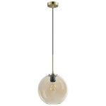 DYBERG LARSEN LIGHTING - DYBERGLARSEN LOOP PLAFONNIER AMBRE 25CM