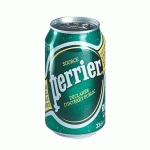 EAU GAZEUSE PERRIER 33 CL - 24 CANETTES