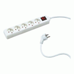 MULTIPRISE 5 PRISES AVEC INTERRUPTEUR - CÂBLE 3 M
