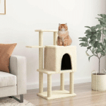 ARBRE � CHAT AVEC GRIFFOIRS EN SISAL CR�ME 97 CM - VIDAXL