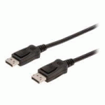 CÂBLE DE RACCORDEMENT DISPLAYPORT, MÂLE - MÂLE - LOT DE 3