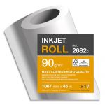 PAPIER TRACEUR JET D'ENCRE, 1.067 MM X 45 M