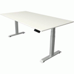 BUREAU ASSIS/DEBOUT MOVE4 ÉLECTR. L200XP100XH64-129CMBLANC - KERKMANN