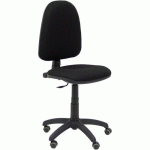 CHAISE AYNA - ROUE POUR PARQUET - NOIR - PIQUERAS Y CRESPO