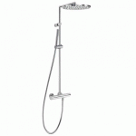 ENSEMBLE DOUCHE THERMOSTATIQUE AVEC DOUCHE FIXE DE Ø 300 MM CHROMÉ TRESMOSTATIC - TRES 06139301