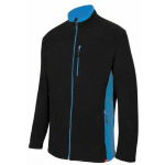 VESTE POLAIRE BICOLORE VELILLA NOIR / BLEU M - NOIR / BLEU