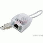 DEXLAN ADAPTATEUR RÉSEAU USB 2.0 RJ45 10/100 À CORDON