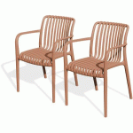 JARDIN EMPILABLE EN POLYPROPYLÈNE-TERRACOTTA - CITYGARDEN