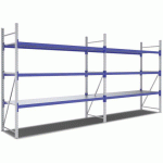 KIT COMPLET DE RAYONNAGE MI-LOURDS DE 800 MM PROFONDEUR - BITO