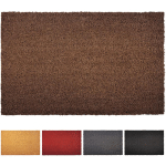 KARATHOMELIVING - PAILLASSON EN FIBRES DE NOIX DE COCO MARRON 17 MM 200 X 100 CM - MARRON