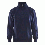 SWEAT COL CAMIONNEUR MARINE TAILLE XXL - BLAKLADER