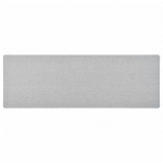 VIDAXL - TAPIS DE COULOIR GRIS CLAIR 50X150 CM