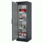 ARMOIRE SÉCURITÉ Q-PEGASUS-90 Q90.195.060.WDAC GRIS/BLEU - ASECOS